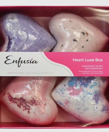 Enfusia Heart Luxe Box Self Care in Arnaudville, LA | La Jonction Florist Wedding & Event Planner