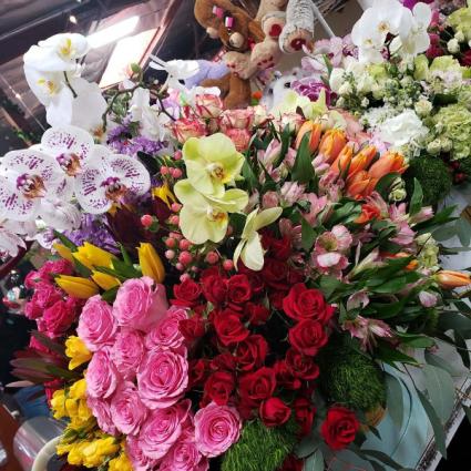 english garden arrangement
