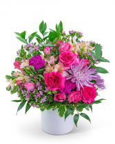English Garden Flower Arrangement