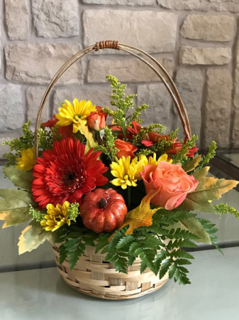 ENJOY FALL Flower Basket