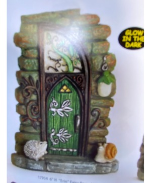 Erin 6" fairy door  for any magical fairy garden magical entrance for any magical creatue