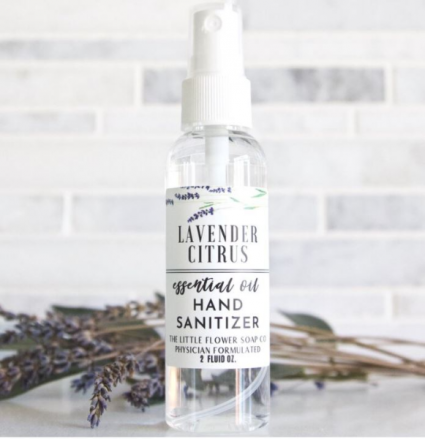 Essential Oil Hand Sanitizer Lavender Citrus