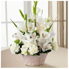 Eternal Affection  Bouquet mixed white arrangement