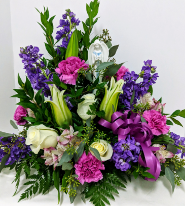 Eternal Angel Sympathy Arrangement in Douglasville, GA | The Flower Cottage & Gifts, LLC