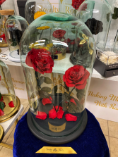 Eternal Double Roses Large Red Eternal Roses