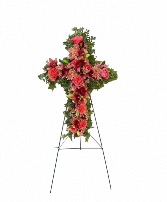 Eternal Embrace Cross Easel 