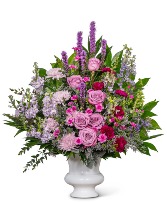 Eternal Embrace Urn Sympathy Arrangement