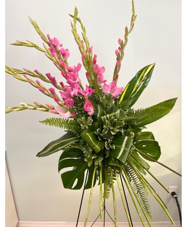 Eternal Grace Standing Spray By Enchanted Florist of Cape Coral in Cape Coral, FL | ENCHANTED FLORIST OF CAPE CORAL Eternal Grace Standing Spray By Enchanted Florist of Cape Coral in Cape Coral, FL | ENCHANTED FLORIST OF CAPE CORAL