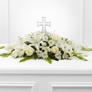 Eternal Light Bouquet Funeral Flowers