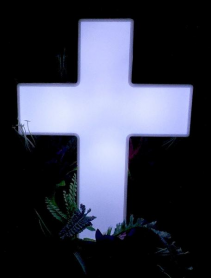Eternal Light - Cross Lighted Cross