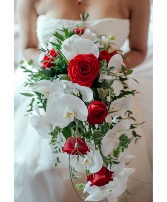 Eternal Passion Cascade By Enchanted Florist of Cape Coral 