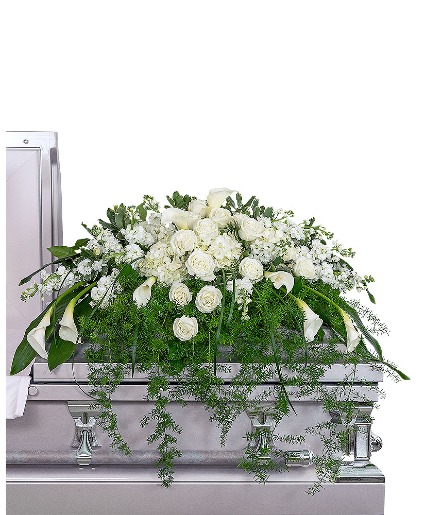 Eternal Peace Casket Spray Sympathy Arrangement