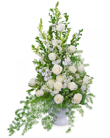 Eternal Peace Urn Sympathy Arrangement