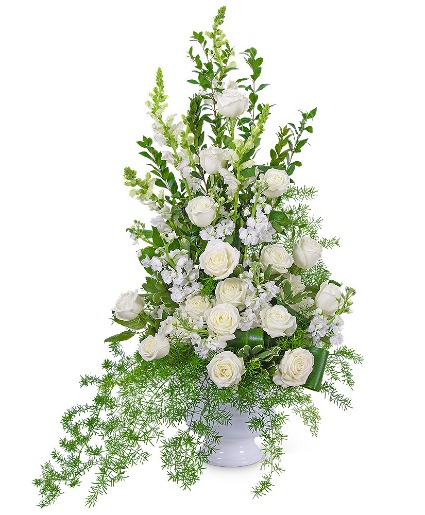 Eternal Peace Urn Sympathy Arrangement