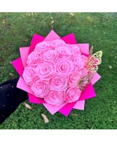 Eternal roses Hand bouquet