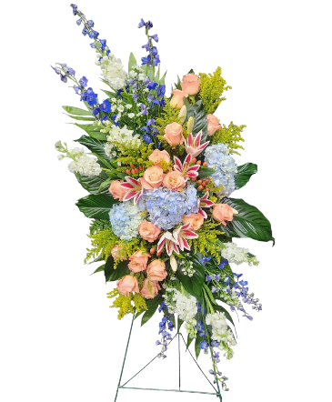 Eternal Serenity  Standing Spray in Schuylkill Haven, PA | Freed's Flowers