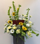 Eternal Sunflowers Urn Arrangement