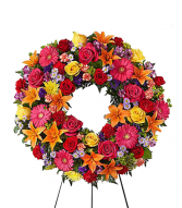 Eternal Sunshine Standing Wreath