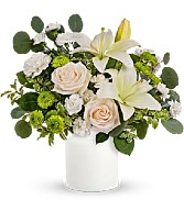 TEV62-5 Eternally Elegant Bouquet Keepsake Vase