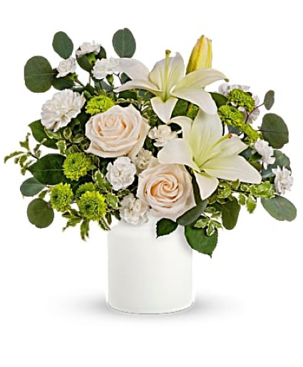 White Elegant Vase 