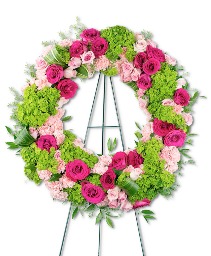 Eternally Grateful Wreath Sympathy