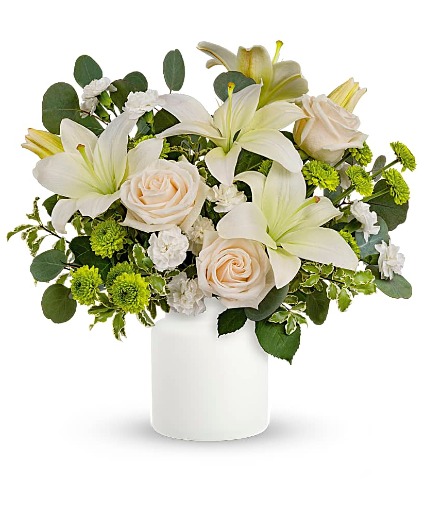 Eternally Pure Keepsake Vase