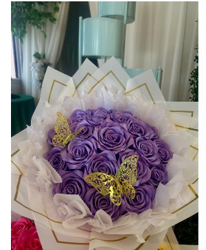 Lavender forever love  Eternal roses that will last forever