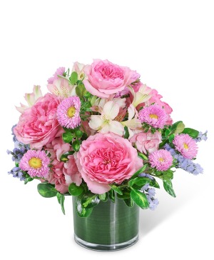Ethereal Pink Clouds Flower Arrangement