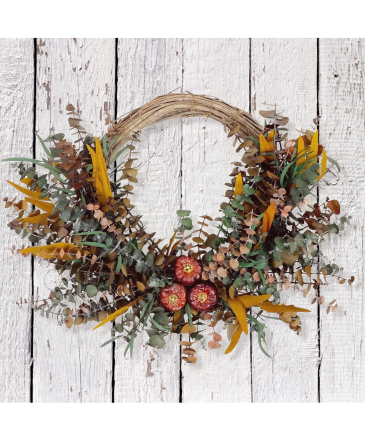 Eucalyptus Harvest Wreath in Bangor, ME | Bangor Floral
