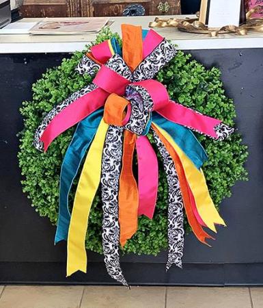 Year-round Eucalyptus Greenery Front Door Wreath All Season