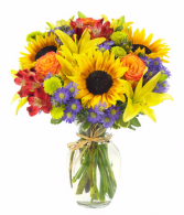 European garden bouquet