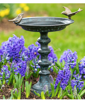 Evergreen Bird Bath 