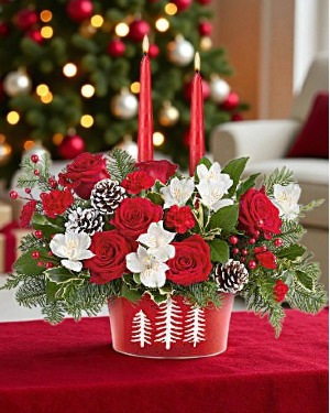 Evergreen Charm Centerpiece Christmas