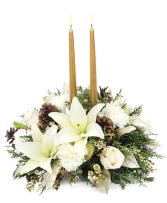 Evergreen Elegance Holiday Centerpiece