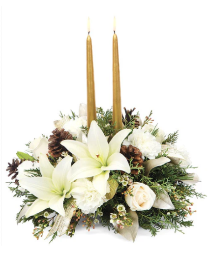 Evergreen Elegance Holiday Centerpiece