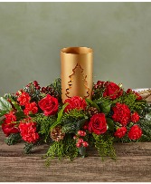 Evergreen Glow Centerpiece 