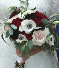 Everlasting Anemone Bridal Bouquet