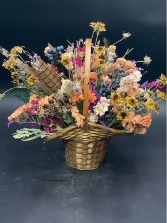 Everlasting Basket Dried Floral Custom