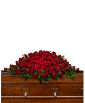 Everlasting Beauty Closed Casket Spray Sympathy Arrangement