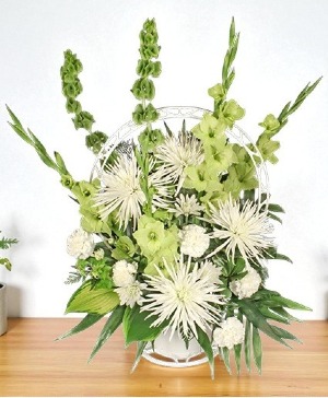 Everlasting Faith Funeral Basket