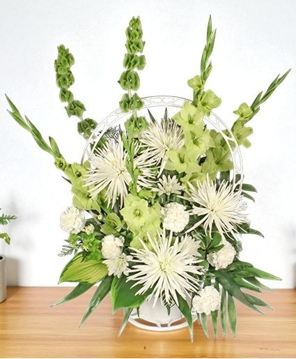 Everlasting Faith Funeral Basket