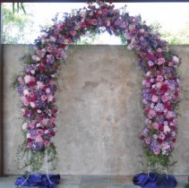 Everlasting Floral Arch Ceremonial