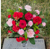 Everlasting Love Gravesite Arrangement Grave Site Flowers 