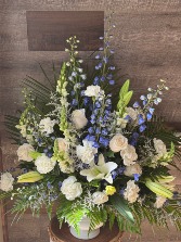 Everlasting Night Funeral Urn Arrangement