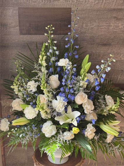 Everlasting Night Funeral Urn Arrangement