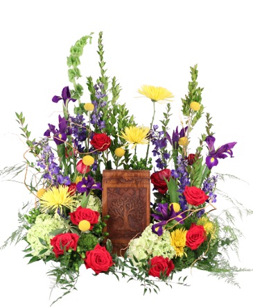 Everlasting Praise Cremation Flowers   (urn not included)  in Newark, OH | JOHN EDWARD PRICE FLOWERS & GIFTS