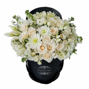 Everlasting White Flower Box in Redlands, CA | REDLAND'S BOUQUET FLORIST & MORE Everlasting White Flower Box in Redlands, CA | REDLAND'S BOUQUET FLORIST & MORE