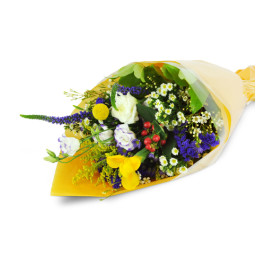 EVERYDAY MIX FLOWER - WRAPPED BOUQUET DESIGNER CHOICE - CUT WRAPPED BOUQUET