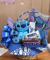 Everything Blue Stitch  Gift Basket 