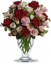 Exceptional Mixed Roses Fresh Rose Arrangement
